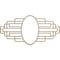 Ekena Millwork Elizabeth Wood Fretwork Pierced Ceiling Medallion, Birch, 32"W x 16"H x 8 3/4"IW x 15 1/8"IH x 1/4"T CMWP32X16X0250EBBI - alternate 1